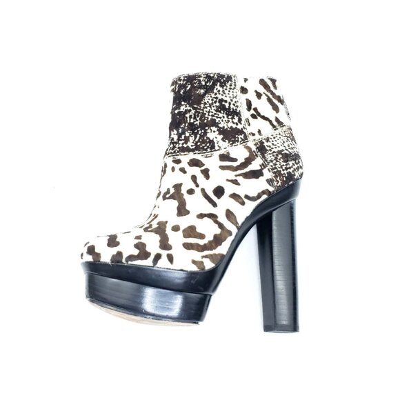 Rachel Zoe Pamela Calf-Hair Platform Ankle Boots WomensWomens US 7 - Picture 8 of 14